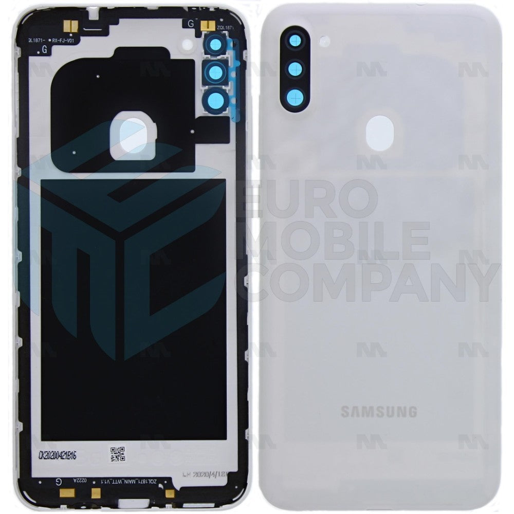 Samsung Galaxy A11 A115F Back Cover With Lens White OEM