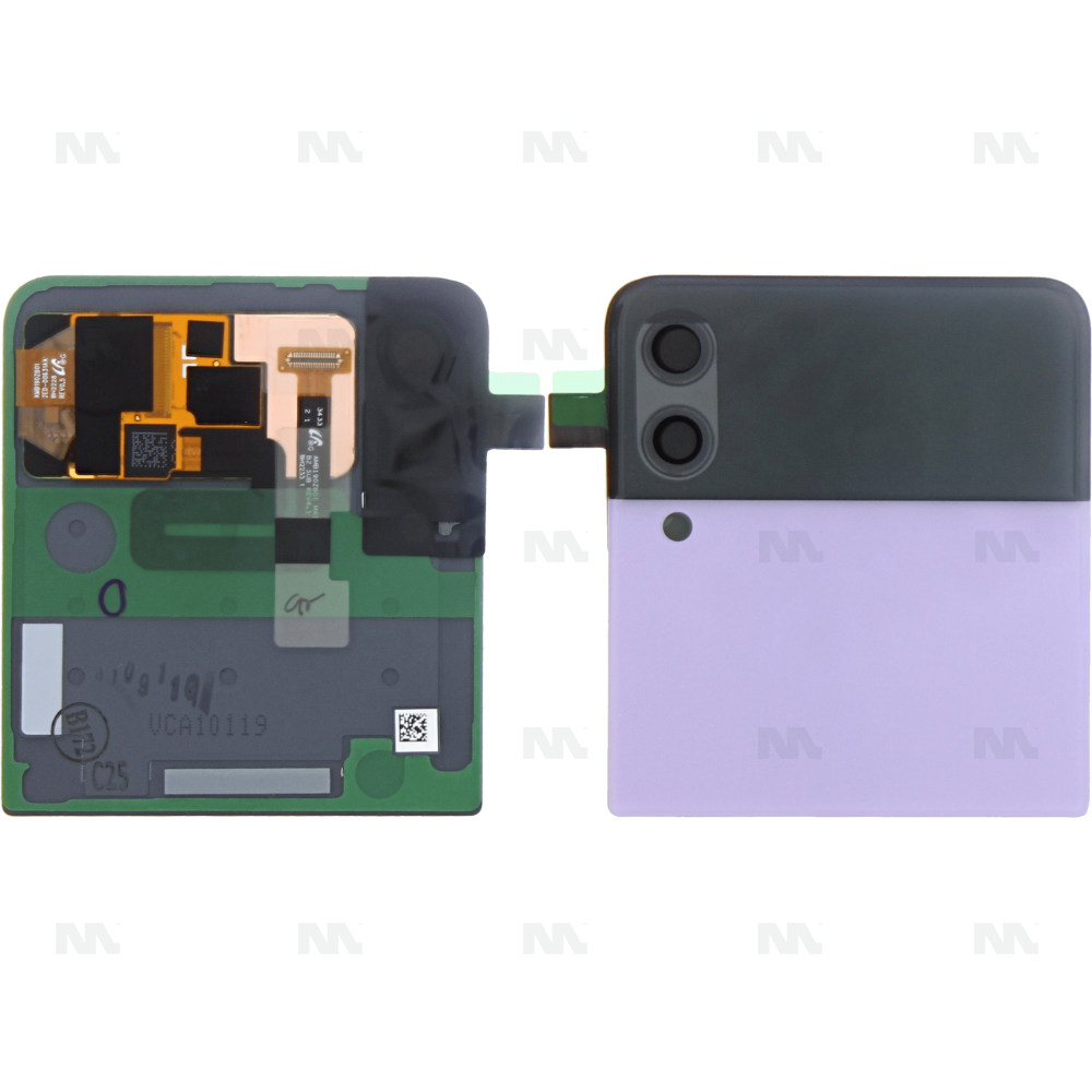 Samsung Galaxy Z Flip 3 (SM-F711B) Battery Cover + Outer LCD (GH97-26773D) - Lavender