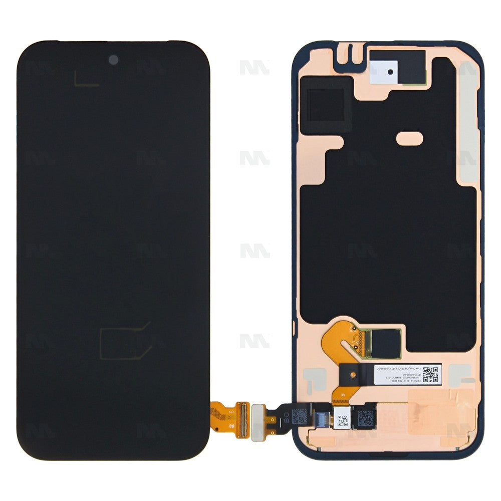 Google Pixel 9 Pro Display And Digitizer Without Frame Black Service Pack