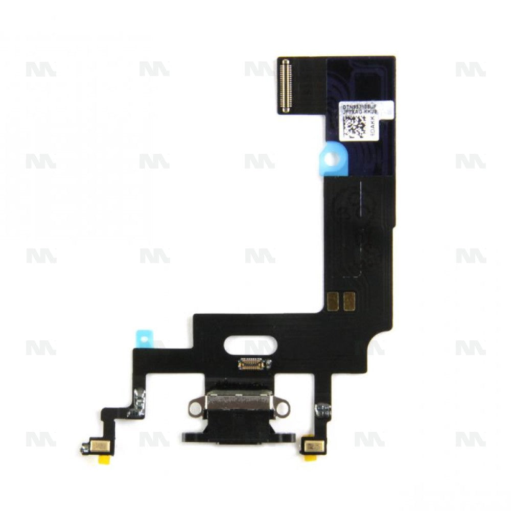 Flex di Ricarica Sistema per Apple iPhone XR Nero Ricambio OEM