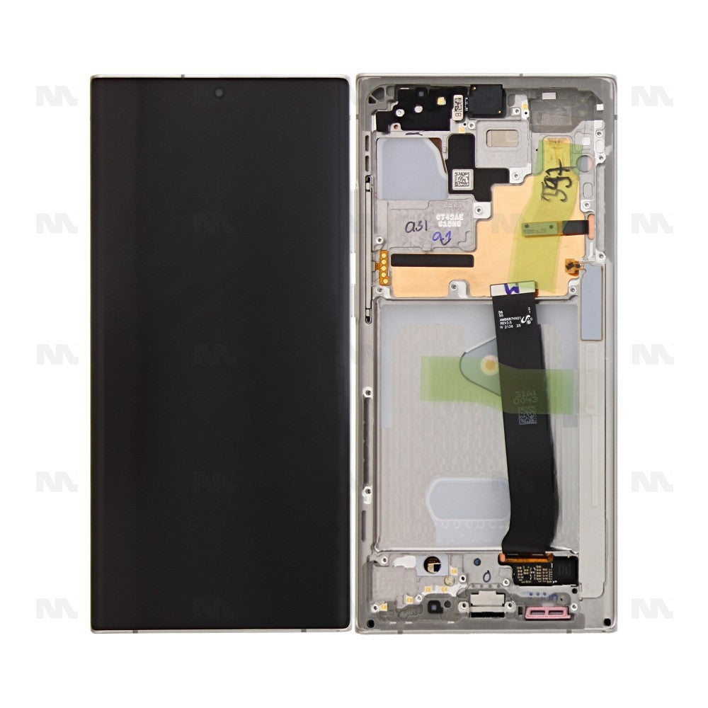 Samsung Galaxy Note 20 Ultra (SM-N986/DS) Display Complete (GH82-23596C) - Mystic White