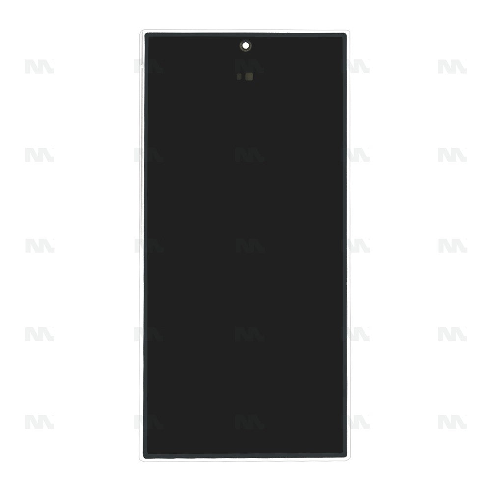 Samsung Galaxy S24 Ultra S928B Display And Digitizer With Frame Titanium Gray Pulled