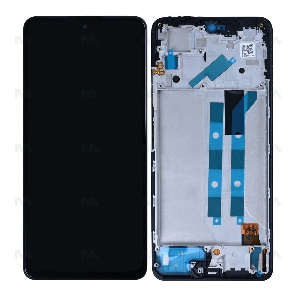 Xiaomi Redmi Note 11 Pro, Redmi Note 11 Pro 5G, Poco X4 Pro 5G Display And Digitizer With Frame Black OEM