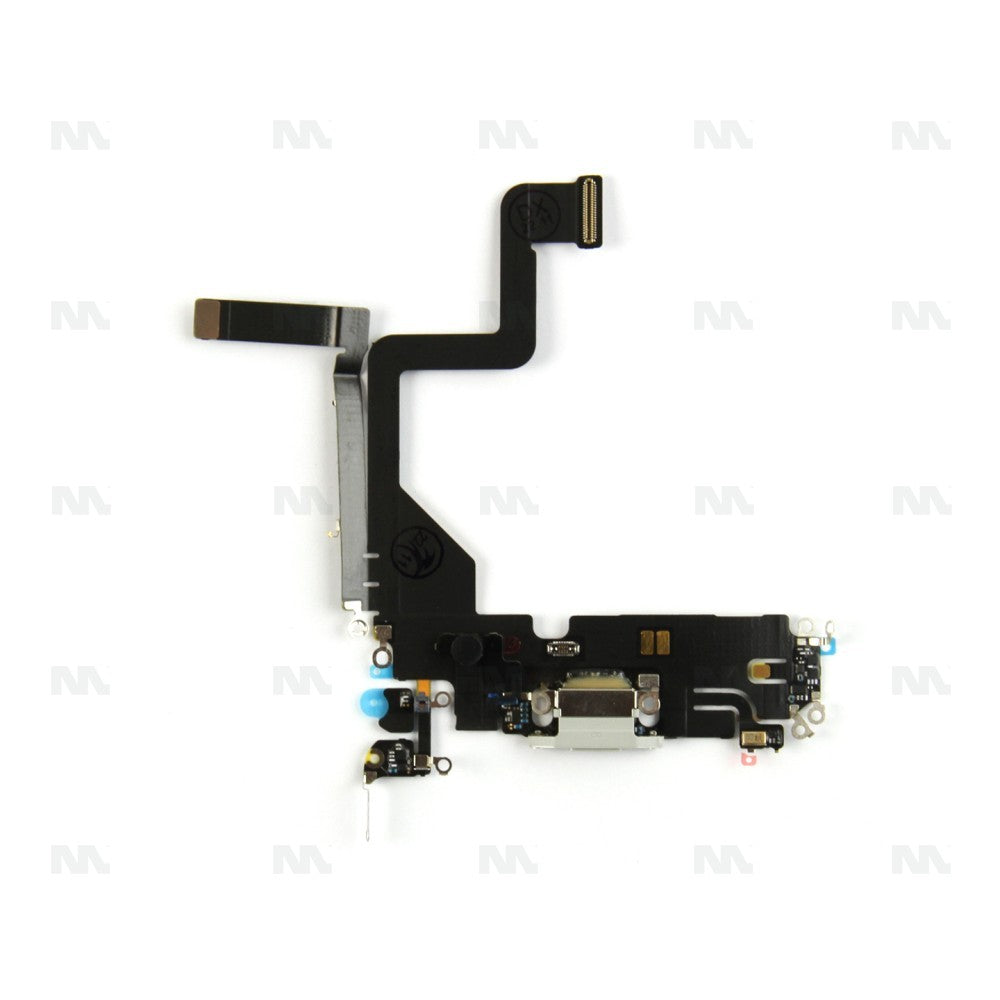 For Apple iPhone 14 Pro System Charging Flex Silver Pulled