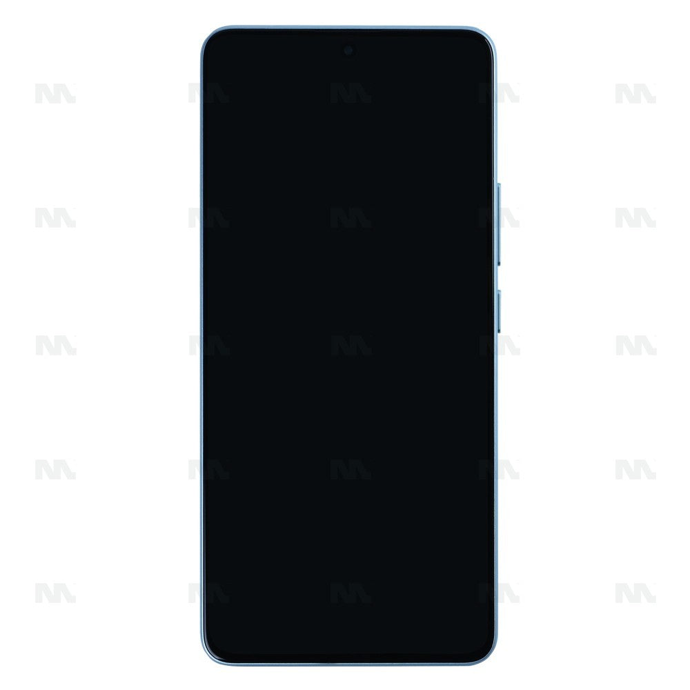 Xiaomi Redmi Note 13 Pro 5G (2312DRA50C, 2312CRAD3C) Display And Digitizer With Frame Blue OEM