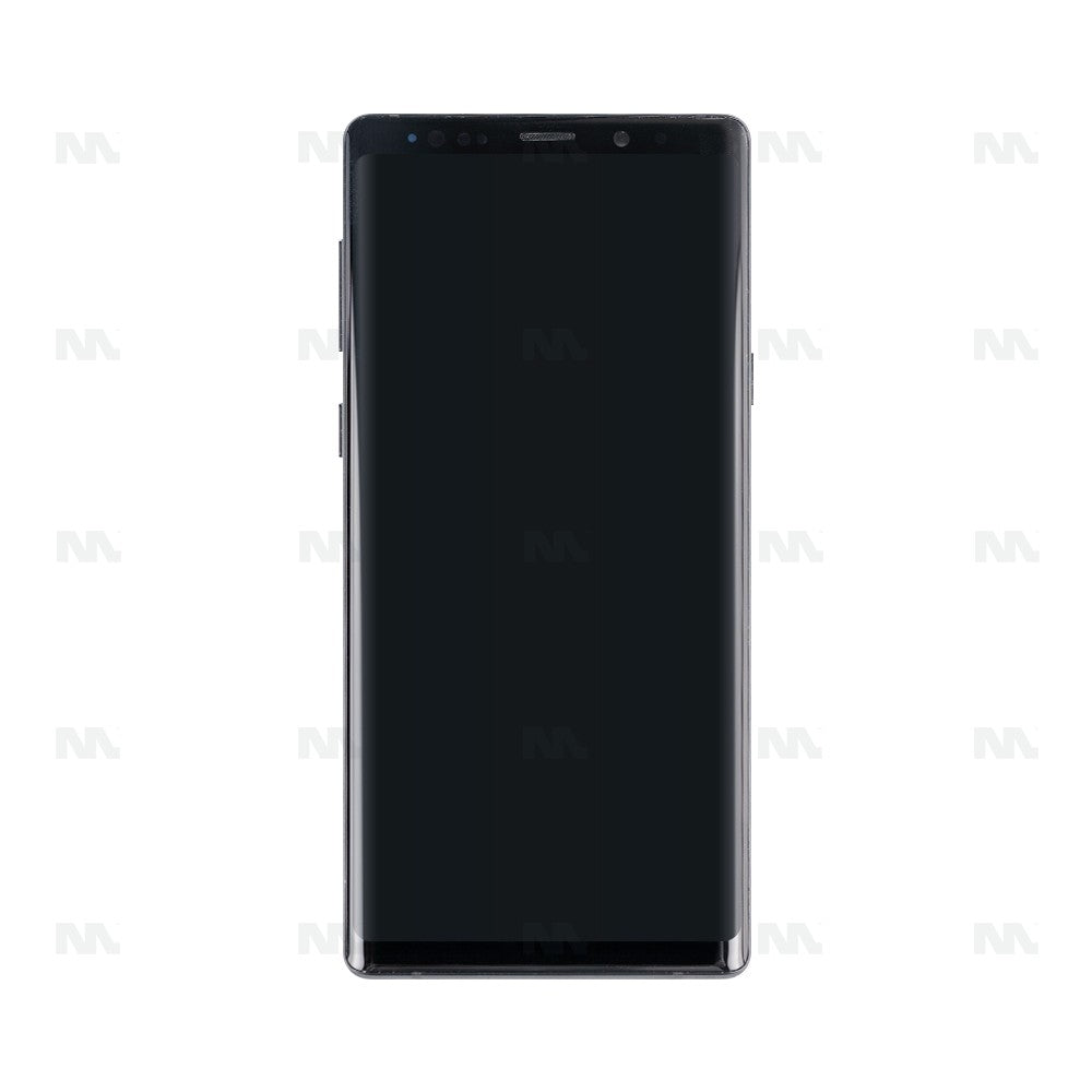 Samsung Galaxy Note 9 N960F Display And Digitizer With Frame Midnight Black Pulled