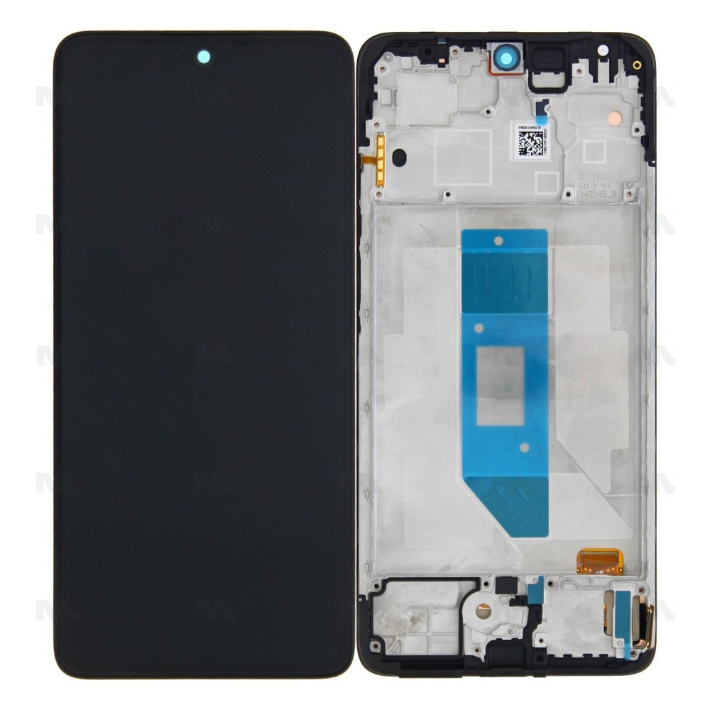 Xiaomi Redmi Note 14 4G (24117RN76G) Display And Digitizer With Frame Black Service Pack