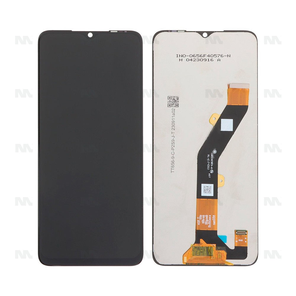 ZTE Blade A54 Display And Digitizer Without Frame Black OEM