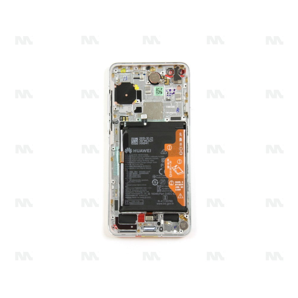 Huawei P40 Display And Digitizer Complete Ice White (SP)