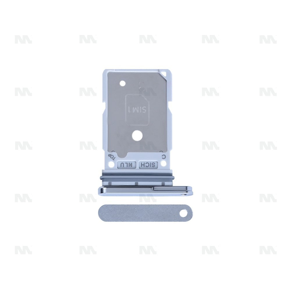 Samsung Galaxy S25 Ultra S938B Sim Card Holder Titanium White Silver OEM