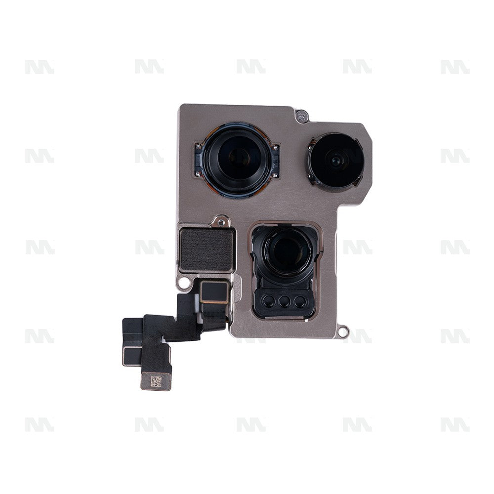 Conjunto de Câmera Traseira para iPhone 16 Pro - Peça de Reposição OEM, Módulo de Câmera