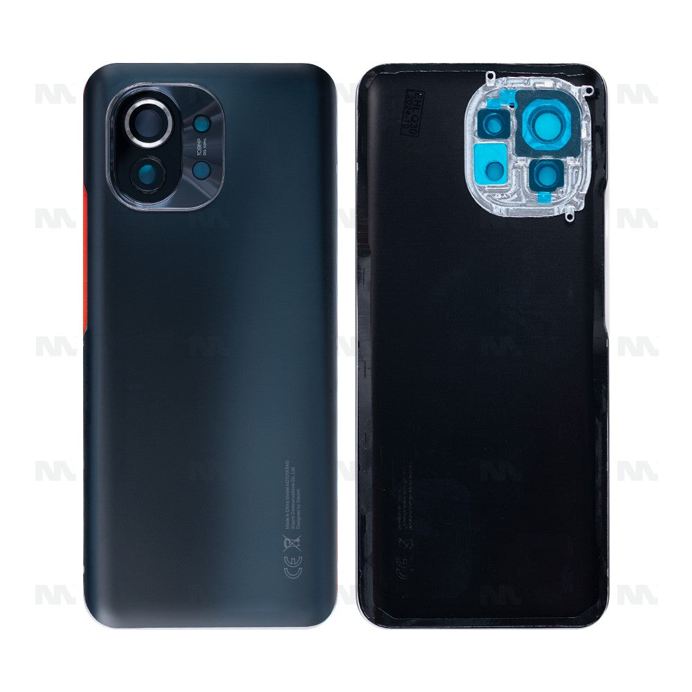 Xiaomi Mi 11 Back Cover With Lens Midnight Gray OEM