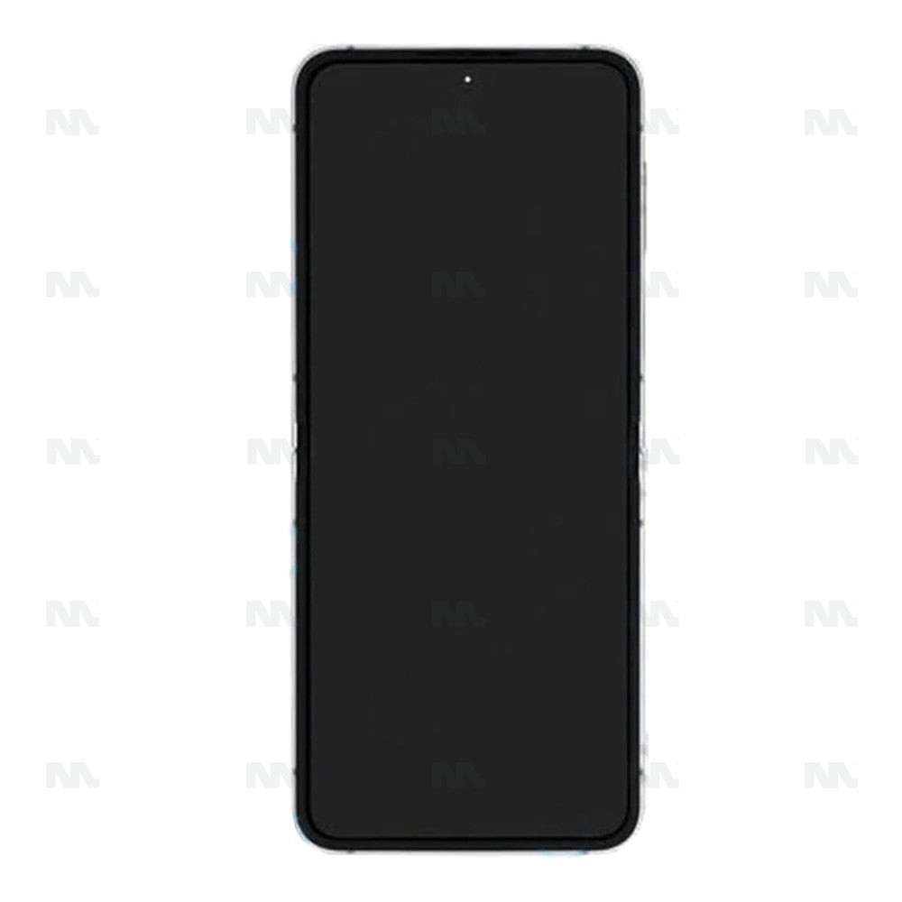 Samsung Galaxy Z Flip7 FE F761B Display And Digitizer With Frame White Service Pack