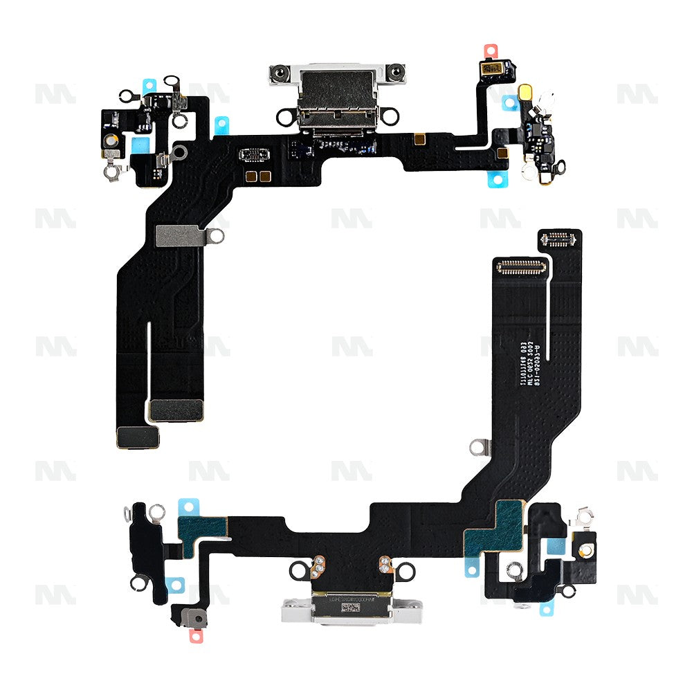 Cavo Flex di Ricarica Sistema Apple iPhone 16e Bianco Ricambio Parte di Ricambio