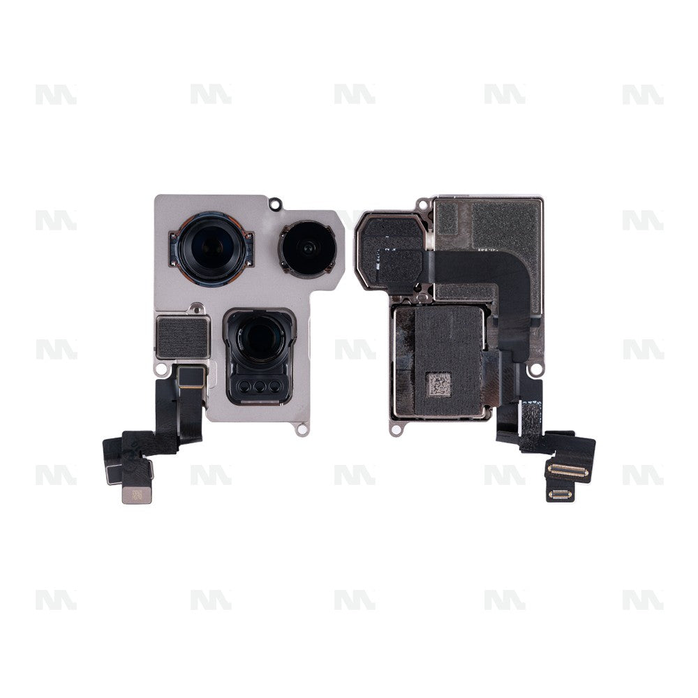 Set de Cámara Trasera para iPhone 16 Pro Max - Repuesto OEM, Módulo de Cámara Trasera