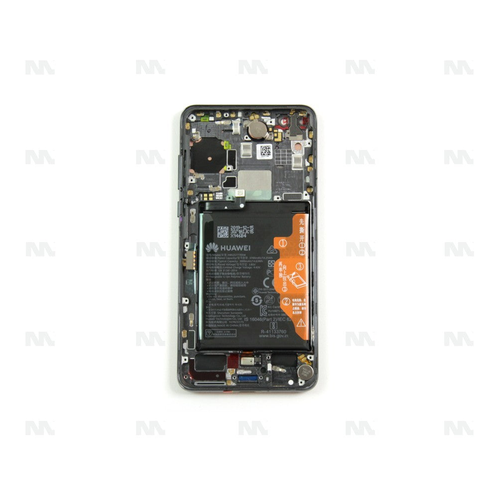 Écran Complet et Tactile Huawei P40 Noir Pièce de Rechange OEM