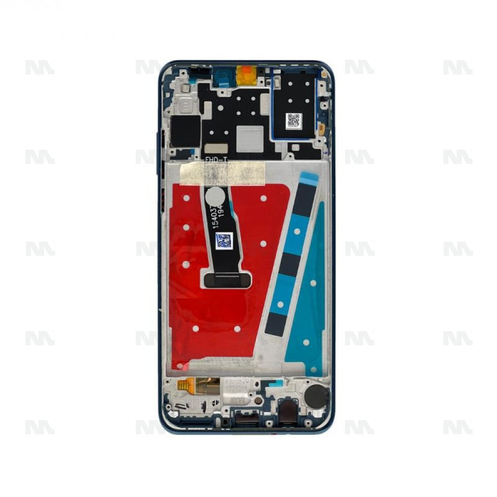 Huawei P30 Lite (MAR-LX1M) Display And Digitizer With Frame Peacock Blue Compatible