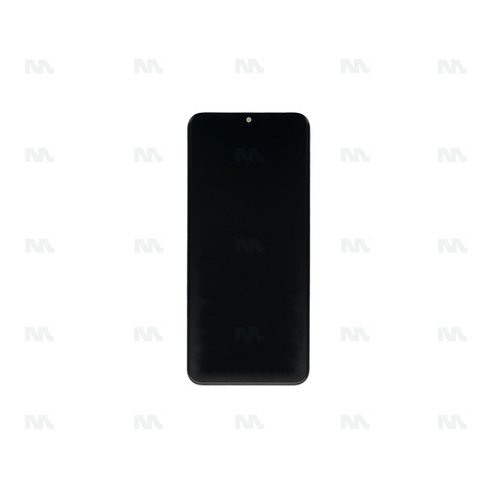 Samsung Galaxy A02s A025G Display And Digitizer With Frame Black (EU-Version) Service Pack
