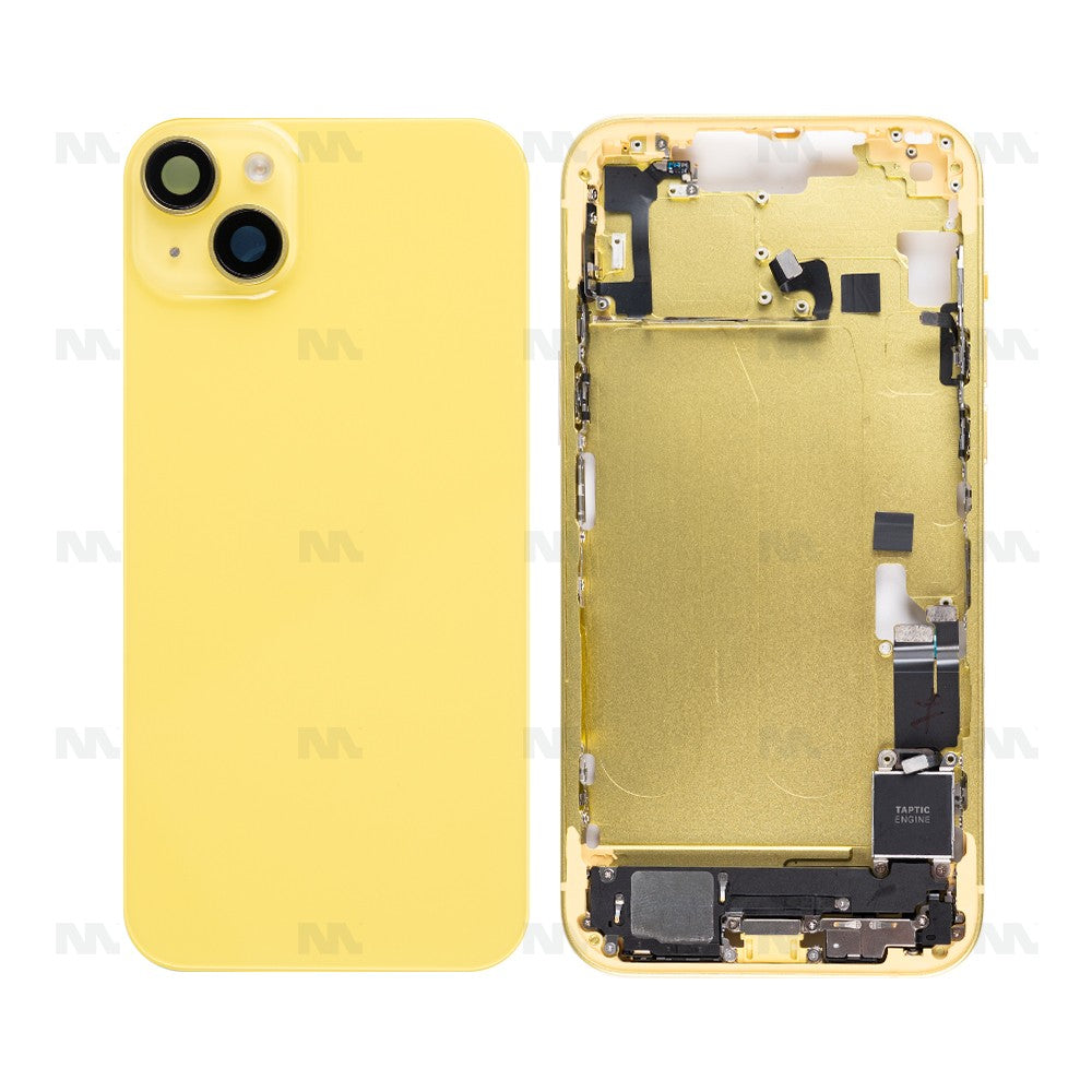 For iPhone 14 Plus Complete Housing Incl. All Small Parts Without Battery And Back Camera Yellow