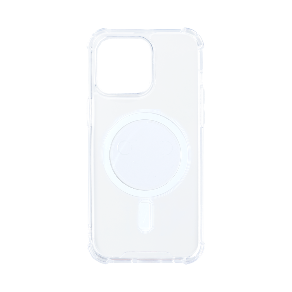 Rixus Anti-Burst Case With Magsafe For Apple iPhone 13 Pro Max Transparent