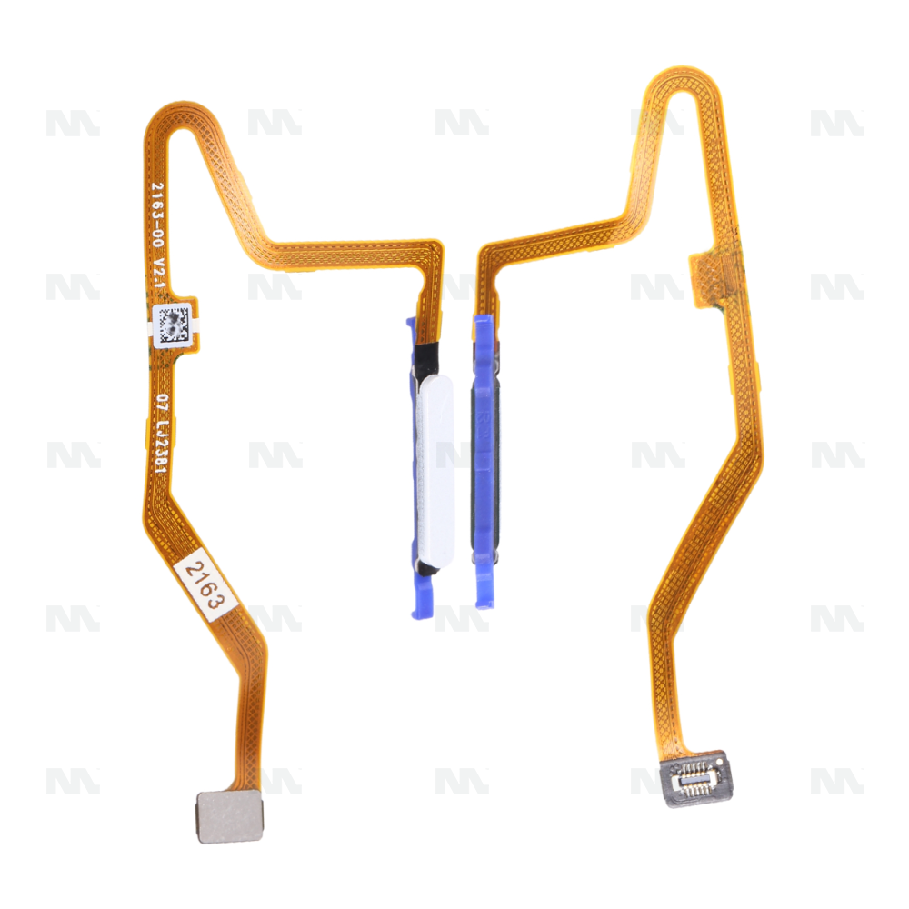 Botón de Encendido y Sensor de Huellas Blanco para Xiaomi Redmi Note 12 Pro Plus 5G (22101316UG) Repuesto Original