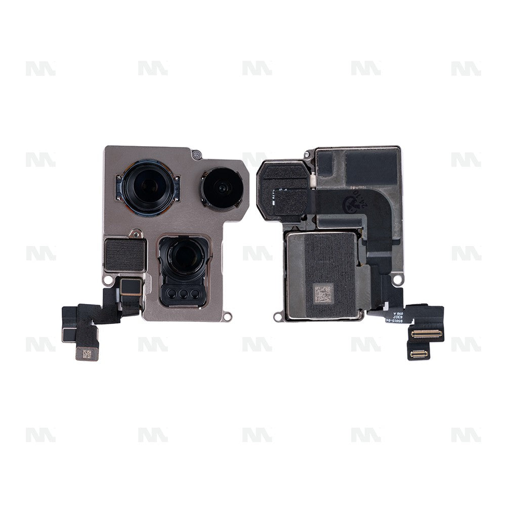 Conjunto de Câmera Traseira para iPhone 16 Pro - Peça de Reposição OEM, Módulo de Câmera