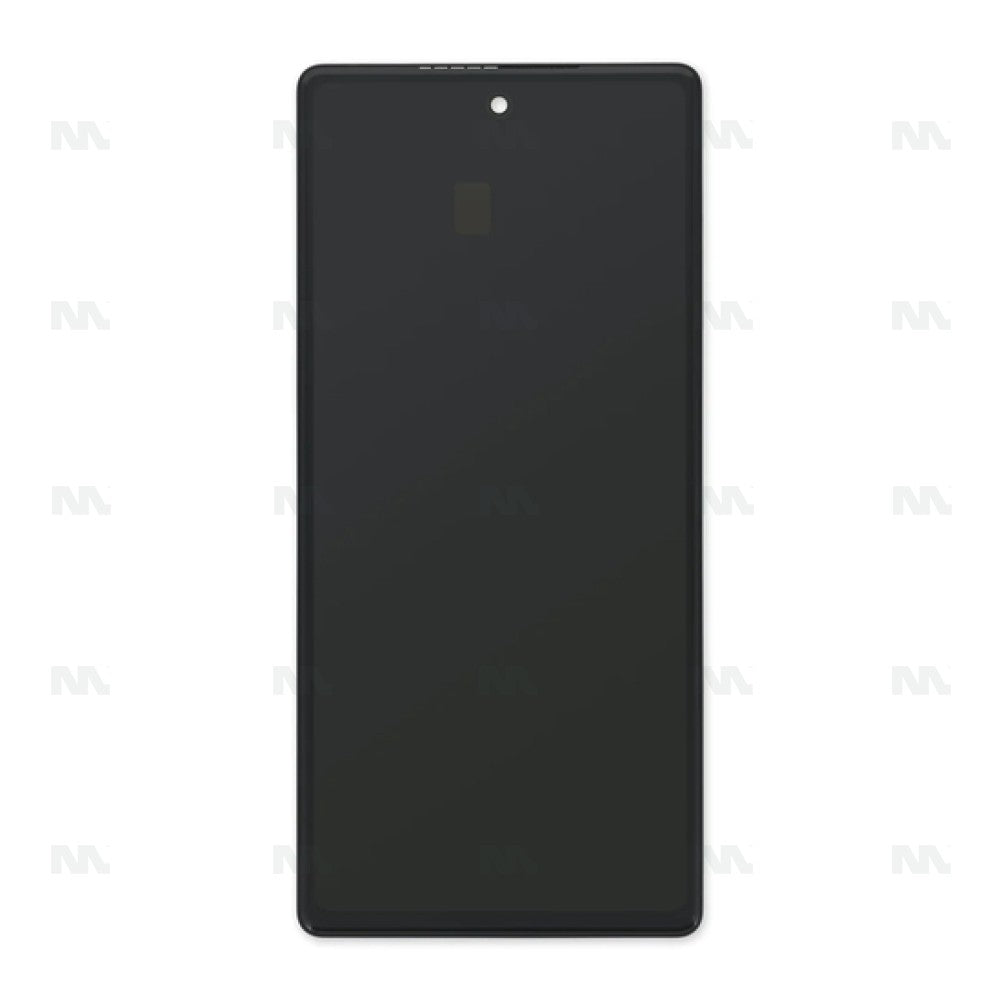 Google Pixel 6a Display And Digitizer Without Frame Black Pulled