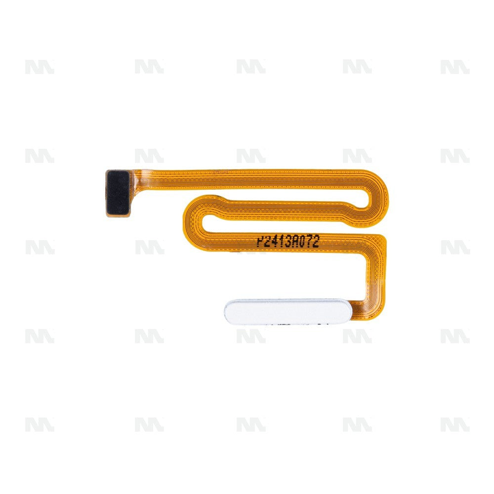 Sensor de Impressão Digital e Flex de Energia Branco OEM para Samsung Galaxy A13 5G A136B Peça de Reposição