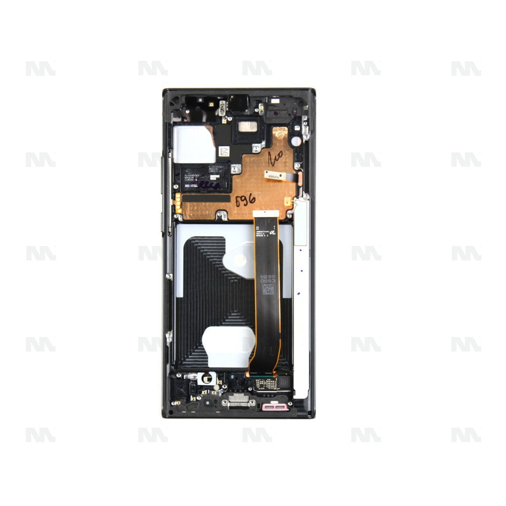 Samsung Galaxy Note 20 Ultra N985F, Ultra 5G N986B Display And Digitizer With Frame Mystic Black Service Pack