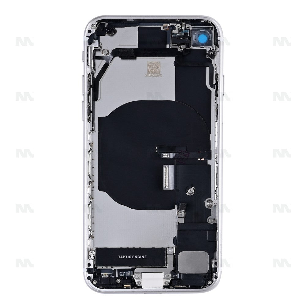 Carcaça Apple iPhone SE (2022) com Peças Pequenas Starlight OEM Substituição