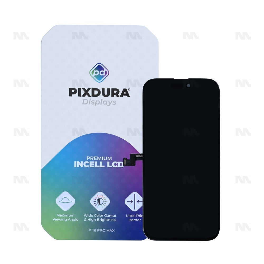 PIXDURA For iPhone 16 Pro Display And Digitizer In-Cell Premium (90Hz)