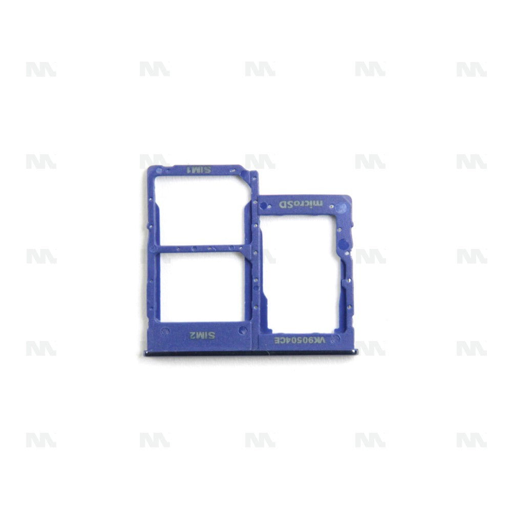 Samsung Galaxy A40 A405F Sim Card Holder Blue OEM