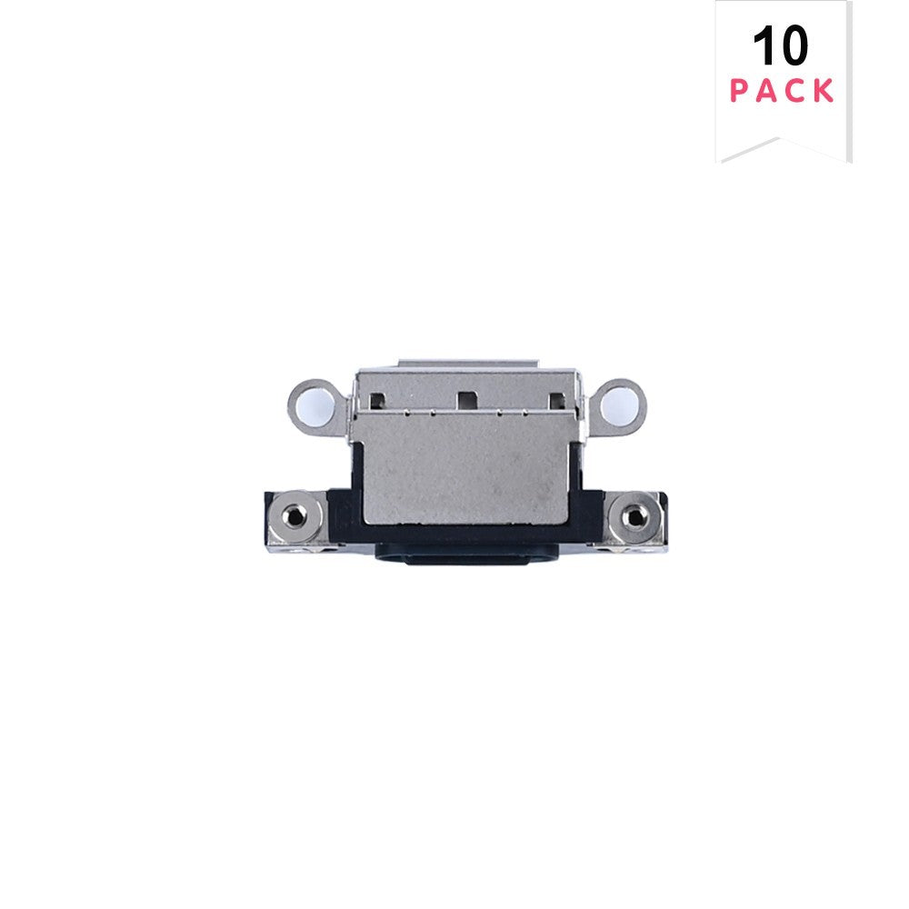 For Apple iPhone 16, 16 Plus System Charging Port Black (10pcs)
