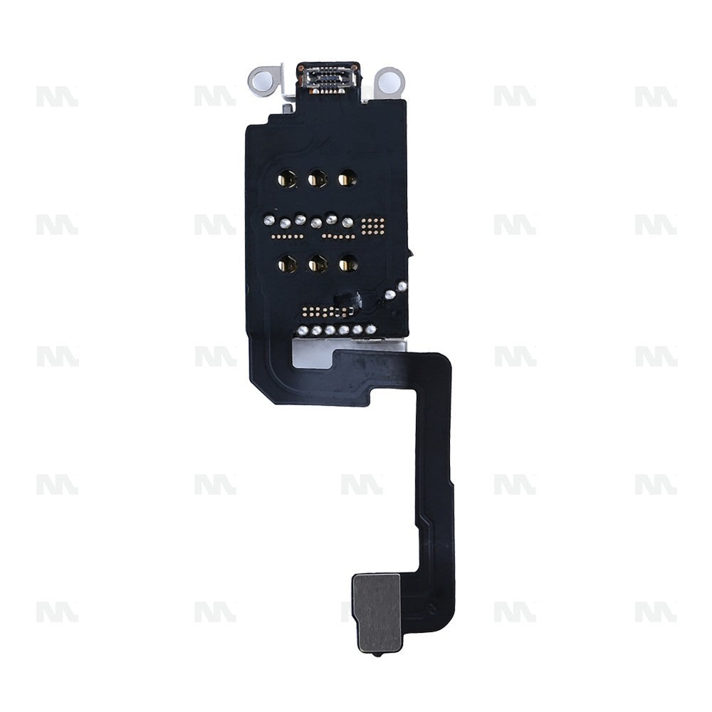 For Apple iPhone 16, 16 Plus Dual Sim Card Reader With Flex OEM