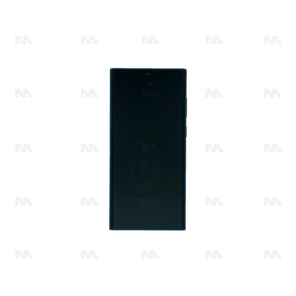 Samsung Galaxy S22 Ultra S908B Display And Digitizer With Frame Green Service Pack