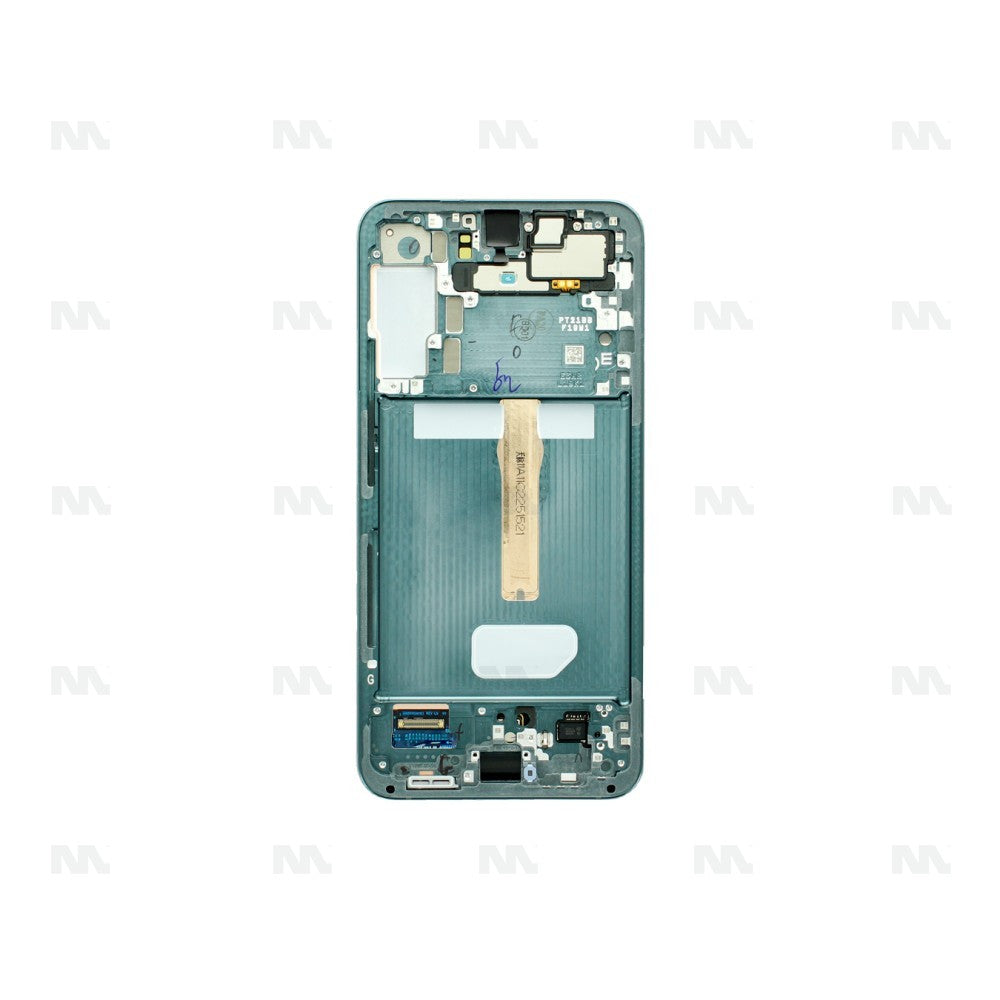 Samsung Galaxy S22 Plus S906B Display And Digitizer With Frame Green Service Pack