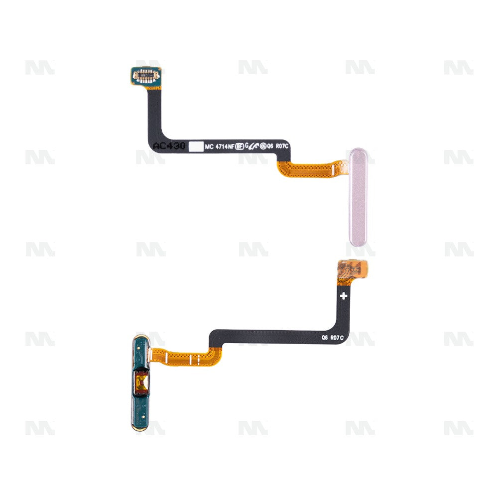 Samsung Galaxy Z Fold6 F956B Fingerprint Sensor Flex With Power Button Pink OEM