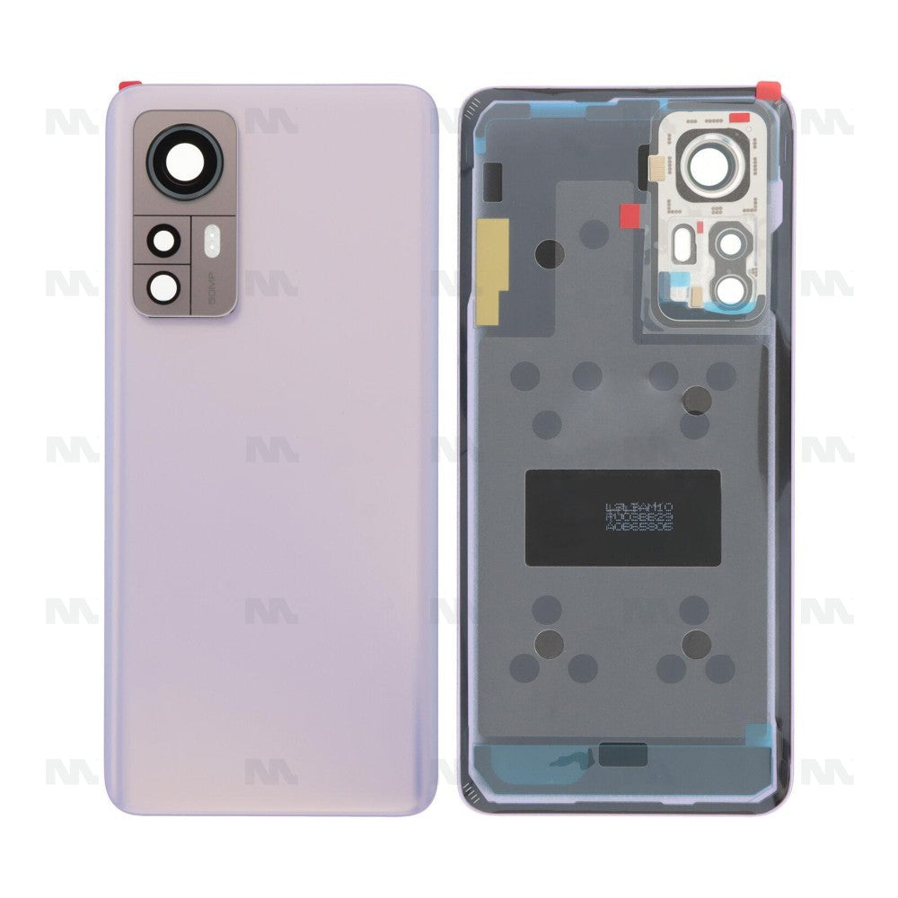 Xiaomi 12 Back Cover With Lens Purple OEM
