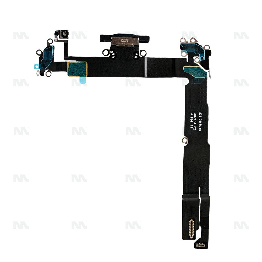 For Apple iPhone 16 Plus System Charging Board Black Pulled