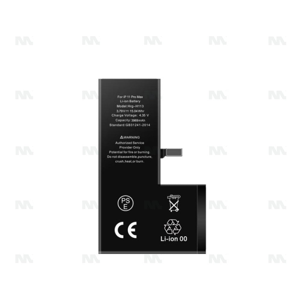 Replacement Battery For iPhone 11 Pro Max - 3969 mAh (616-00651)