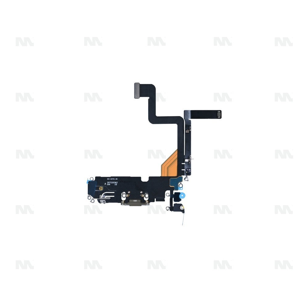 Nappe de Charge Système pour Apple iPhone 14 Pro Or - Câble Flex de Remplacement