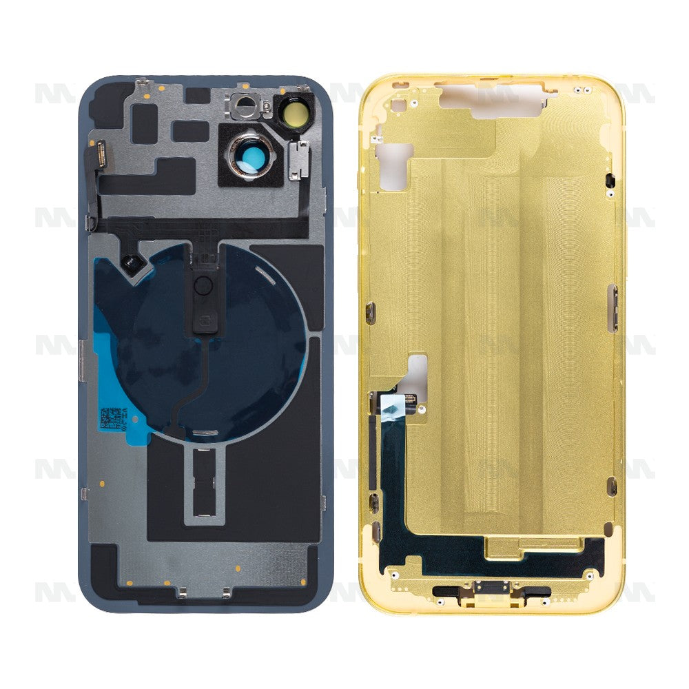 For iPhone 14 Plus Complete Housing Incl. All Small Parts Without Battery And Back Camera Yellow
