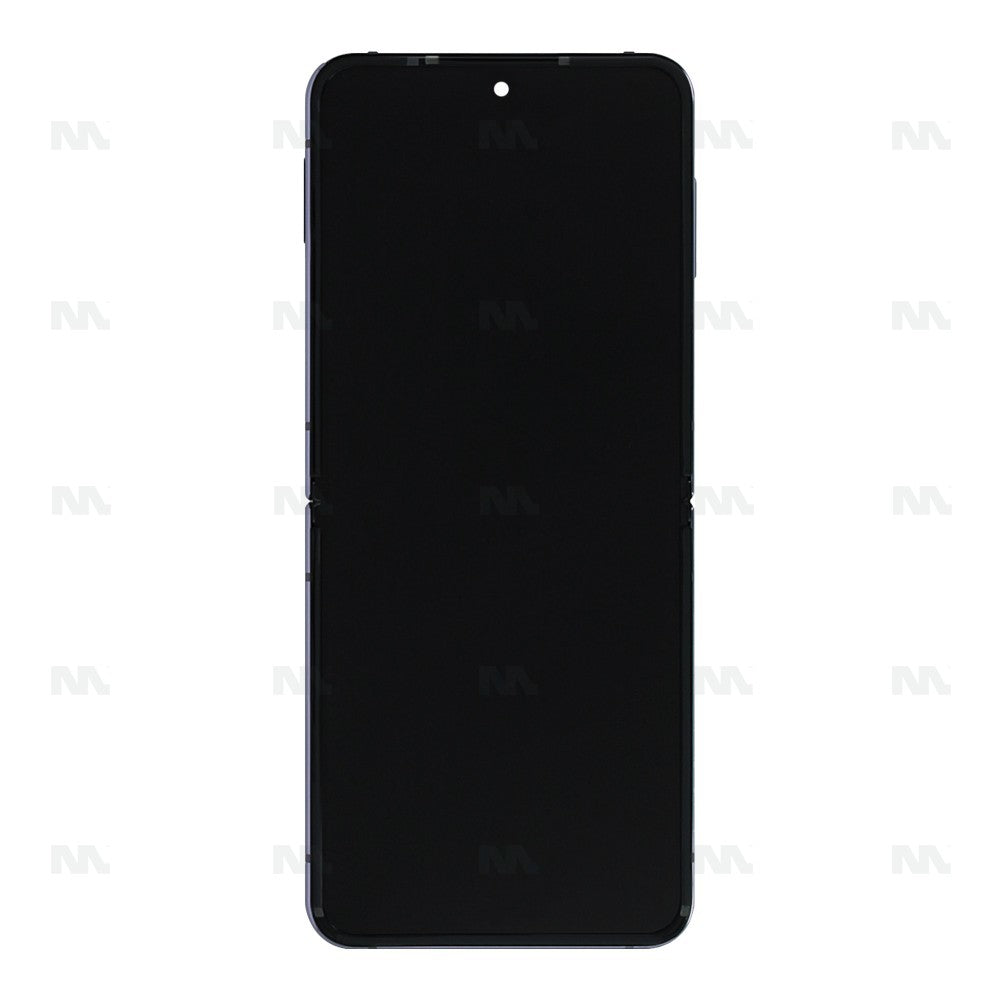 Samsung Galaxy Z Flip4 F721B Display And Digitizer With Frame Bora Purple Service Pack