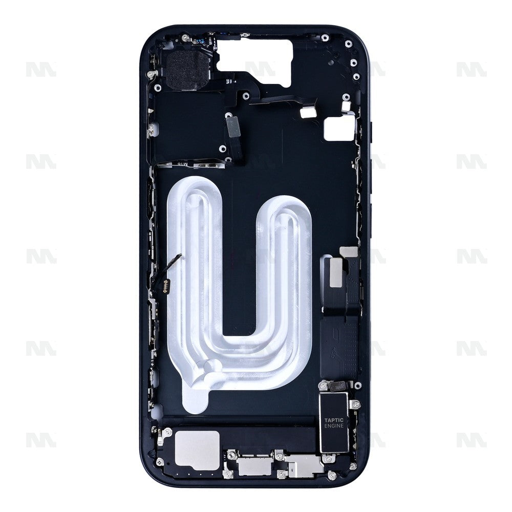 For iPhone 16 Middle Frame Black