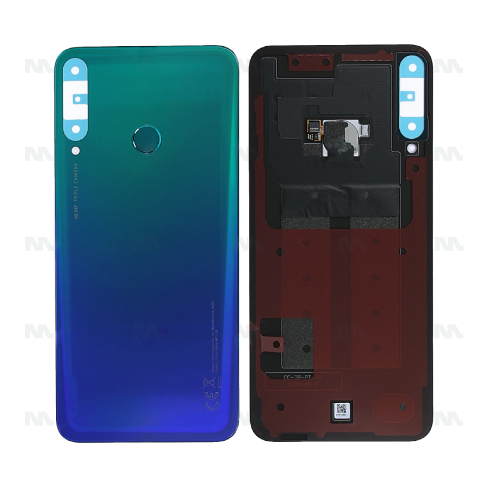 Huawei P40 Lite E  Back Cover Without Lens Emerald Green Original