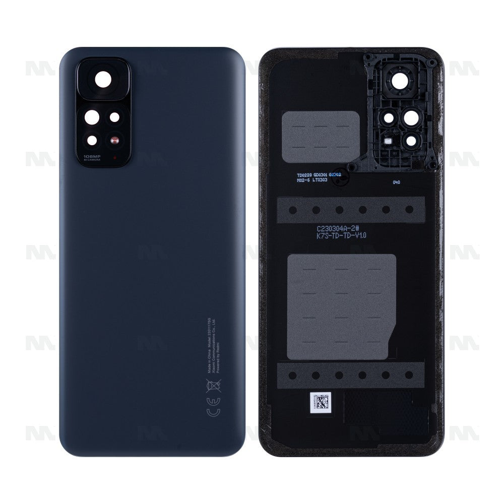 Xiaomi Redmi Note 11S Back Cover With Lens Graphite Grey Original