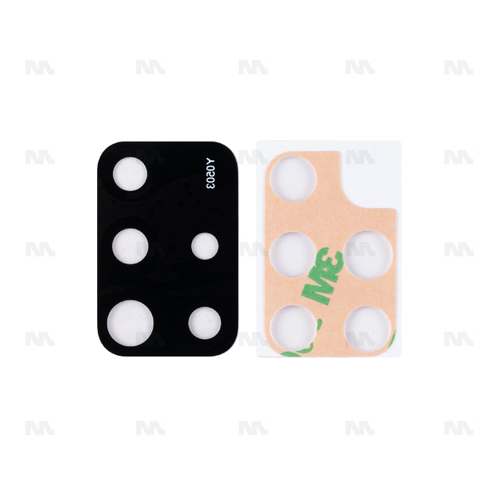 Capa de Lente da Câmera Samsung Galaxy A51 A515F Sem Moldura Preta Peça de Reposição OEM