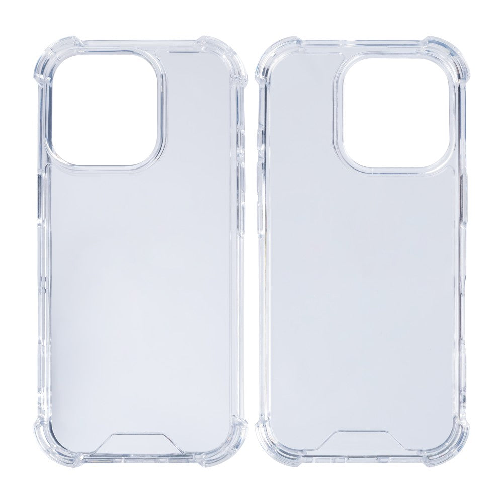 Rixus Anti-Burst Case For Apple iPhone 16 Pro Max Transparent