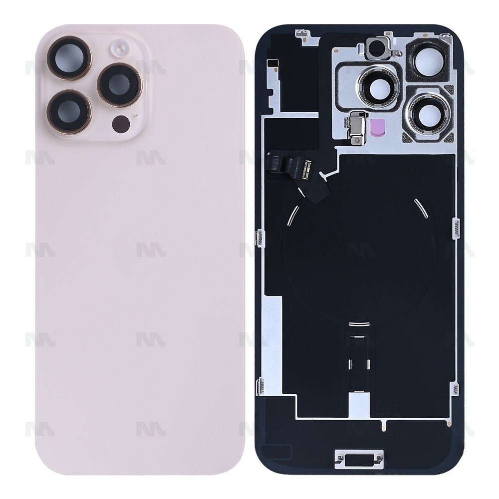 For iPhone 16 Pro Max Extra Glass With NFC, Enlarged Camera Frame Desert Titanium Pulled