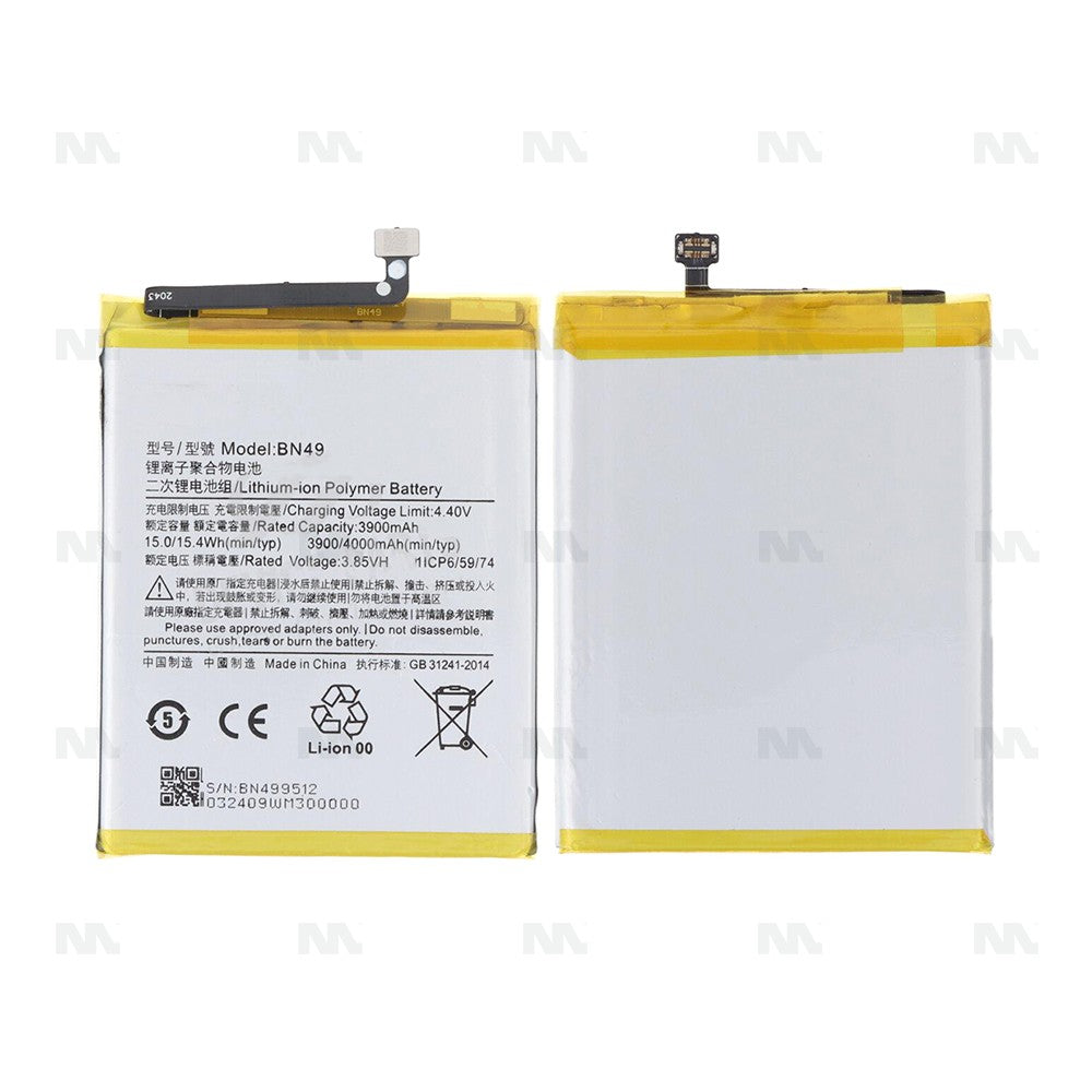 Batería Xiaomi Redmi 7A BN49 Original OEM Repuesto